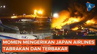 Detik-detik Mengerikan Tabrakan Pesawat Japan Airlines di Bandara Haneda