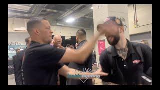 NATE DIAZ SLAPS FULL SEND REPORTER AT UFC 276