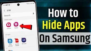 How to Hide Apps in Samsung Phone  how to app hide on samsung  how to hide apps on samsung mobile