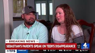 Sebastians parents speak on teens disappearance