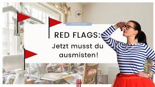 Red Flags Zeichen dass du zu viel Kram besitzt und ausmisten musst