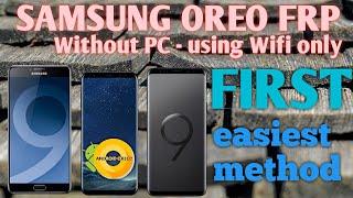 ALL Samsung OREO FRP ByPass 8.0 8.1 - C9 PRO S8 S8+ S9 S9+ S10 Note8 Note9 Note5 A7 A9 J Series