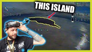I tried flying my drone to this island  New Long range record