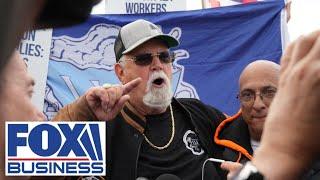 ‘CRAZY’ Union leader is putting a ‘chokehold’ on the US economy reporter says