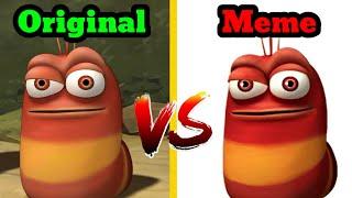 Red Larva Oi Oi Oi Original vs Meme + Bonus