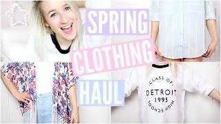 Spring Haul 2016 + Try On Forever21 H&M Topshop  Sophie Louise