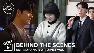 Behind The Scenes Young-woo and the Hanbada team have fun  Extraordinary Attorney Woo ENG SUB
