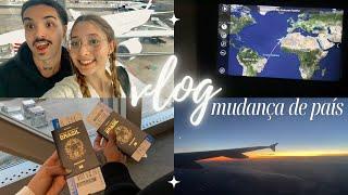 VLOG de mudança PARA A ITÁLIA  aeroporto viagem imigração e chegada ️