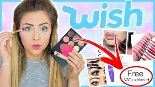 I Tried Free Makeup From Wish I spent £0 Was It Worth It ? Success Or Disaster ?