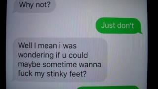 Texting A Girl With A Foot Fetish Real Messages