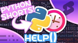 help in Python - Read Documentation Quickly