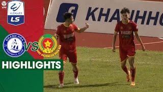 Highlights  Khánh Hòa vs Công An Nhân Dân  Vòng 15 LS V.League 2-2022