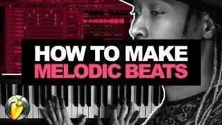 MAKE CRAZY MELODIES USING ONLY 4 NOTES How To Make Melodic Beats #2 FL Studio