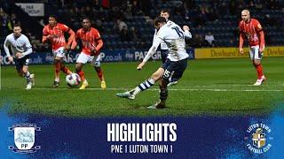 Highlights PNE 1 Luton Town 1