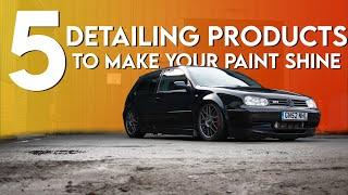 5 Detailing Products To Make Your Paint SHINE