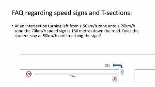 Speed limit where a speed limit sign applies Qld