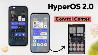 HyperOS 2.0 Android 15 A New Control Center  Enable Now In Your Xiaomi Redmi & Poco Phones