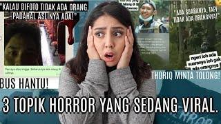 Hal Hal VIRAL baru TERSER4M Bus Hantu Thoriq IG Creepy  #NERROR