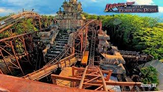 Indiana Jones Coaster  Painful Ride Ever  Disneyland Paris 2024