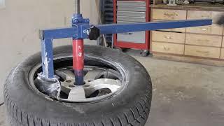 Manual Tire Changer Reifenmontiergerät Desmontadora de neumáticos manual मैनुअल टायर परिवर्तक