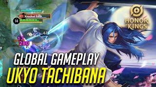 HOK UKYO TACHIBANA RYOMA GLOBAL LAUNCH GAMEPLAY