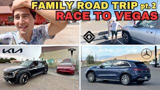 Electric Family SUV Race To Vegas Finale Pushing The Limits To The Finish Line