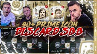 FIFA 22 90+ PRIME ICON DISCARD Squad Builder Battle VS GamerBrother ️ Am ENDE DISCARDED immer …