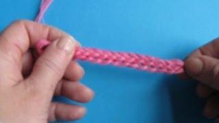 Вязание крючком - Урок 31 Двойная цепочка