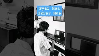 Pyar Hua Ikrar Hua #piano