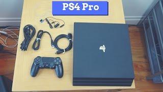 PS4 PRO Unboxing & First Setup