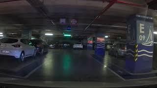 Huge 5 Floor Malls Underground Parking Garage Exploring Awsome Entrance