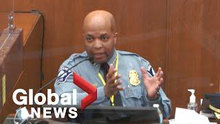 Minneapolis police chief testifies Derek Chauvin violated policy in George Floyd arrest