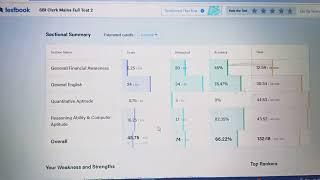 SBI Clerk Mains Mock scores -29&10 Share yours#success #sbi #ibps #rbi #sbiclerk