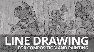 Line Drawing - Creating for Composition and Painting