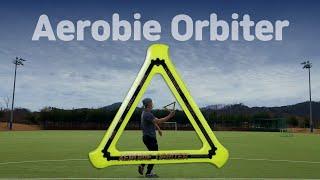 How to throw Aerobie Orbiter Boomerang perfectly. 에어로비 오르비터 부메랑 완벽하게 던지기