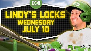 MLB Picks for EVERY Game Wednesday 710  Best MLB Bets & Predictions  Lindys Locks