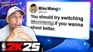 WELP wish i knew that sooner...  2K25 SHOOTING  NBA 2K25 NEWS UPDATE