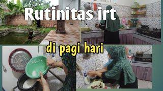 Rutinitas irtRutinitas ibu rumah tangga  di pagi hari@rumahzalu8236