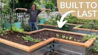 The ULTIMATE Raised Garden Beds for a Front or Backyard Vegetable Garden