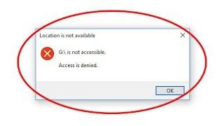 Fix Location is not available-Access is denied error in Windows 1087