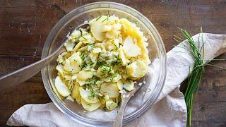 Grandmas German Potato Salad  An authentic Swabian recipe