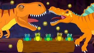 Were Going on a T rex Dinosaur Hunt vs Spinosaurus Hunt vs Hickory Dickory+More Traditional Rhymes