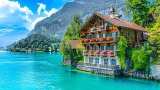 برینز زیباترین روستای سوئیس  سوئیس 4K