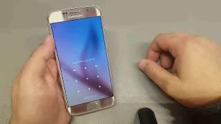  Hard reset Samsung S6 SM-G920F.Unlock patternpinpassword lock.