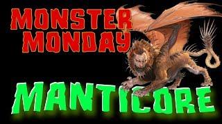 Monster Monday Manticore - D&D Dungeons & Dragons