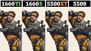 RX 5500 vs 5500XT vs GTX 1660TI vs 1660 SUPER  Tested 12 Games 