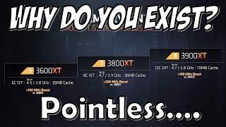 Dont Buy The 3600XT 3800XT & 3900XT AMD THEY ARE POINTLESS