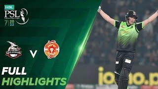 Full Highlights  Lahore Qalandars vs Islamabad United  Match 27  HBL PSL 7  ML2T
