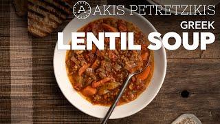 Greek Lentil Soup  Akis Petretzikis