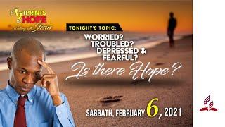 Footprints of Hope  Evangelism Campaign  Online Worship Experience PM  Sab. February 6 2021